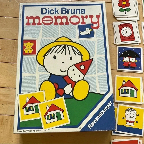 Mein erstes Memory - Dick Bruna Komplett Top! Ravensburger ©1992 Rarität ab 3 J. - Picture 5 of 7